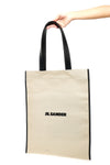 medium flat canvas shopping bag