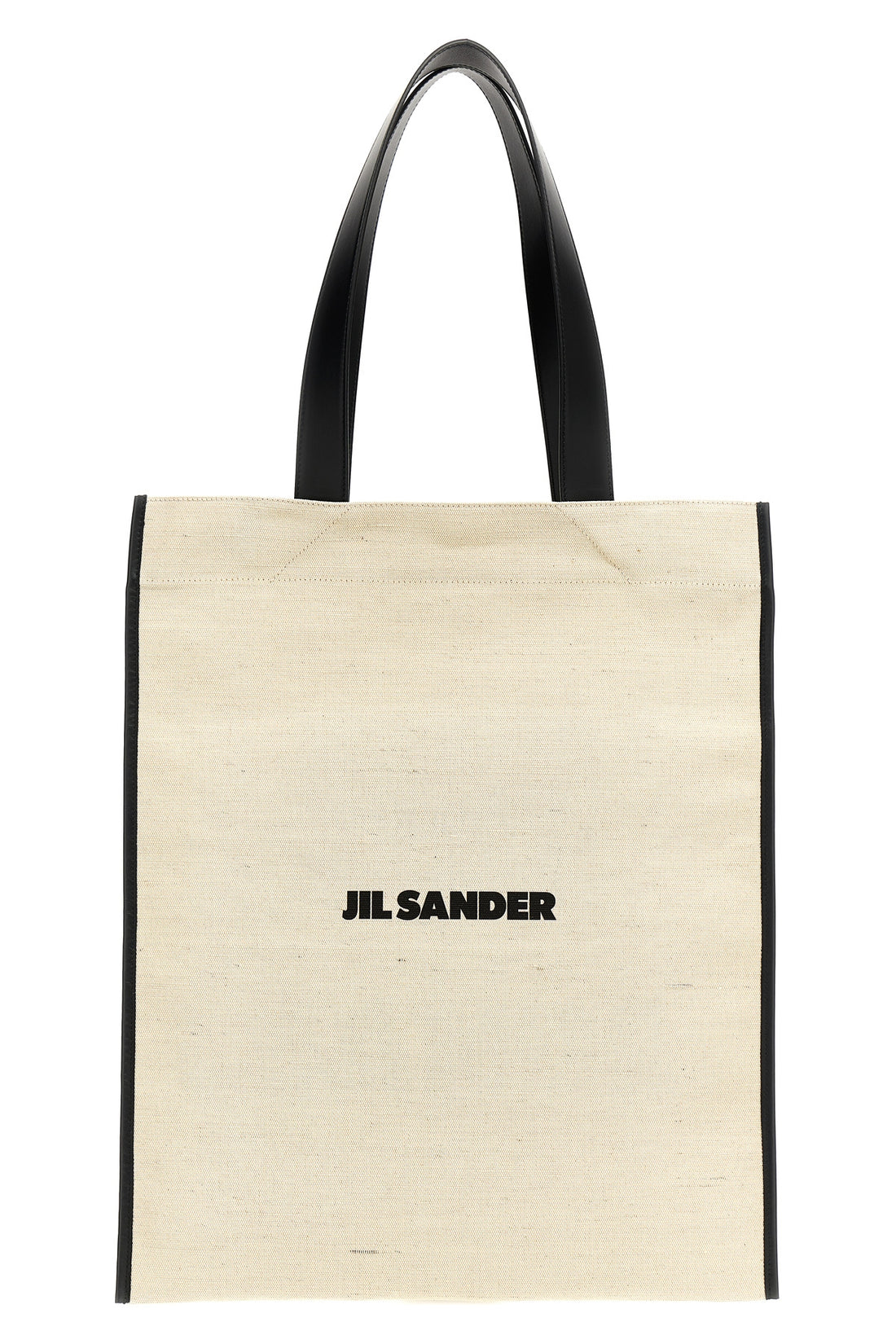 JIL SANDER OS medium flat canvas shopping bag