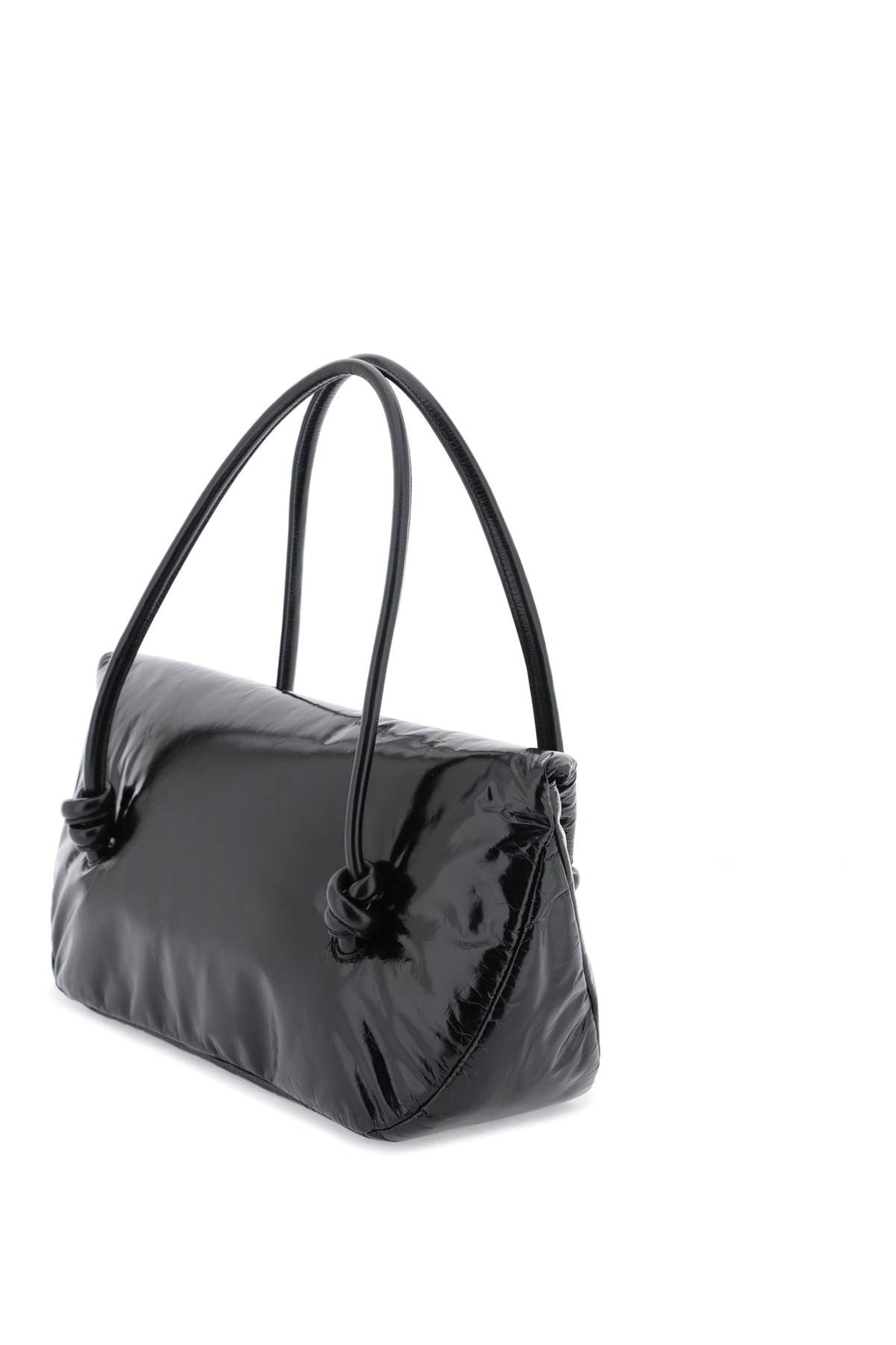 padded leather shoulder bag