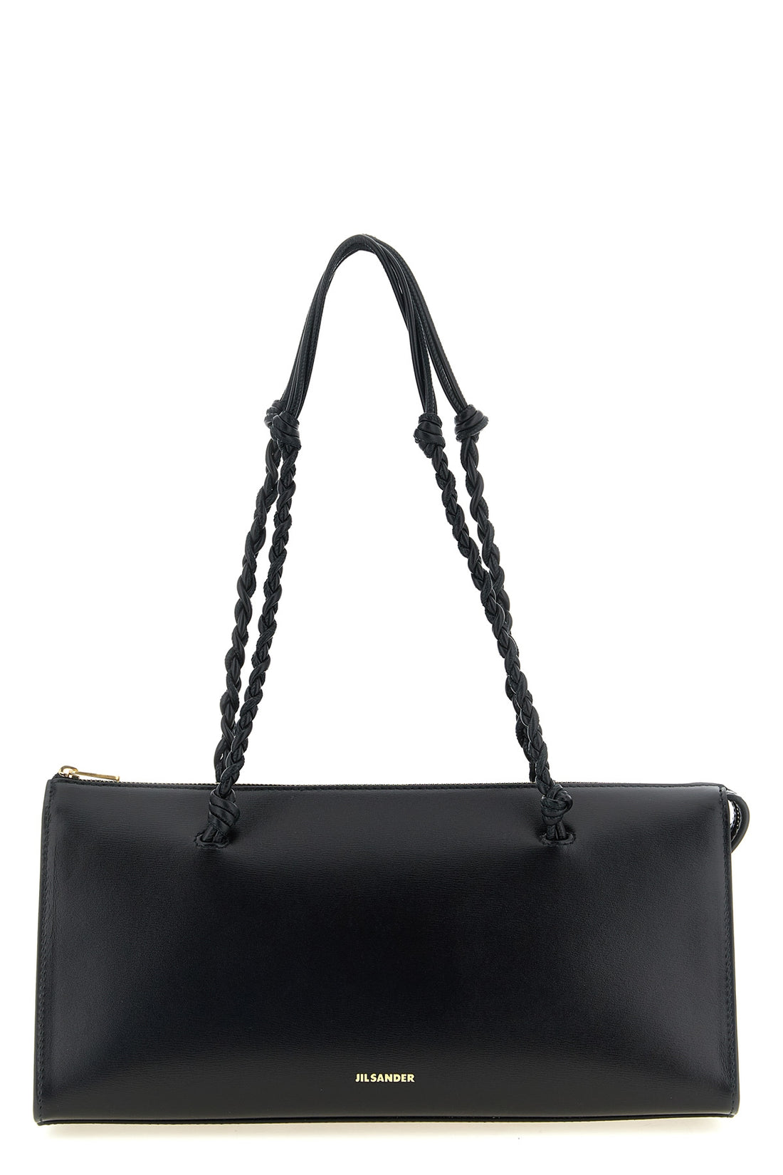 JIL SANDER OS tangle tent shoulder bag in palmellated leather and smooth leather
