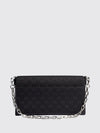 horsebit ristretto shoulder bag in gg monogram jacquard