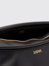 whisker smooth calfskin shoulder bag with flat handle