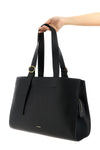 leather shopping bag