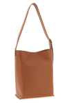 cannolo tote shoulder bag in grainy leather