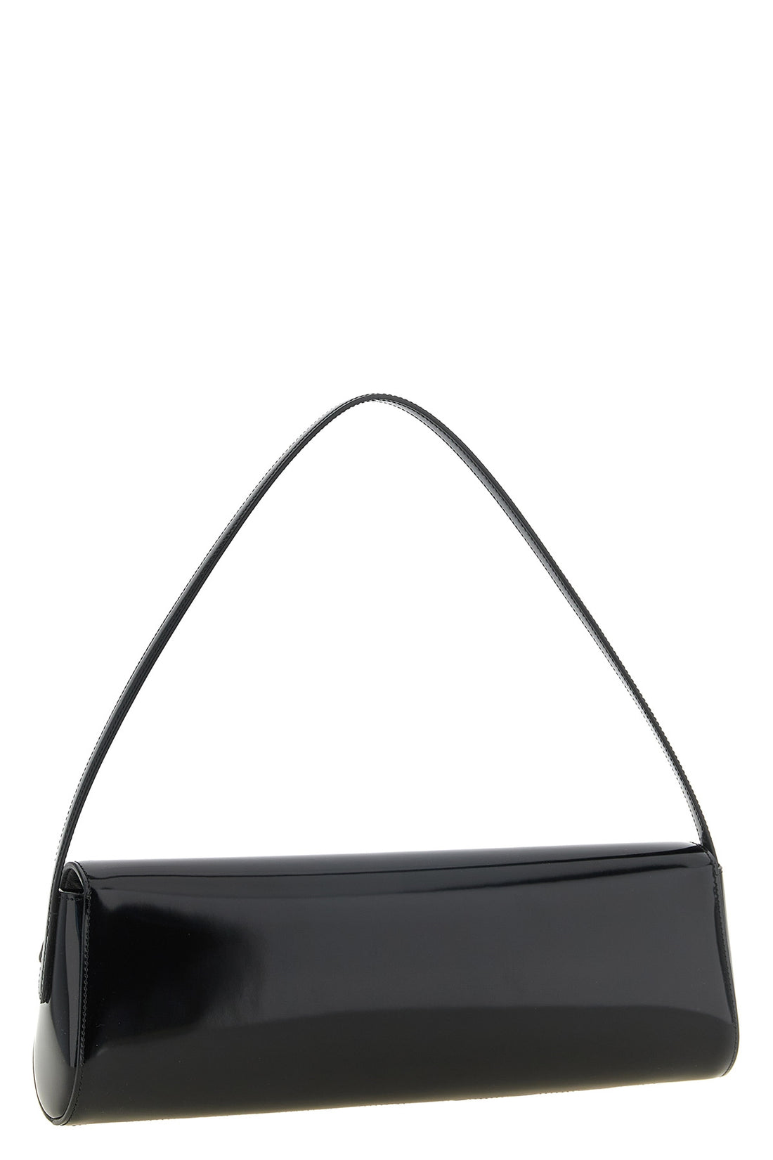 JIL SANDER OS the jil sander kante shoulder bag defines a minimal aesthetic through a rigoro