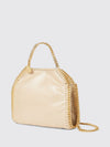 falabella small handbag in eco alter mat with chain