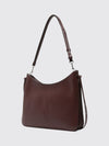 gig smooth leather shoulder bag with removable handle