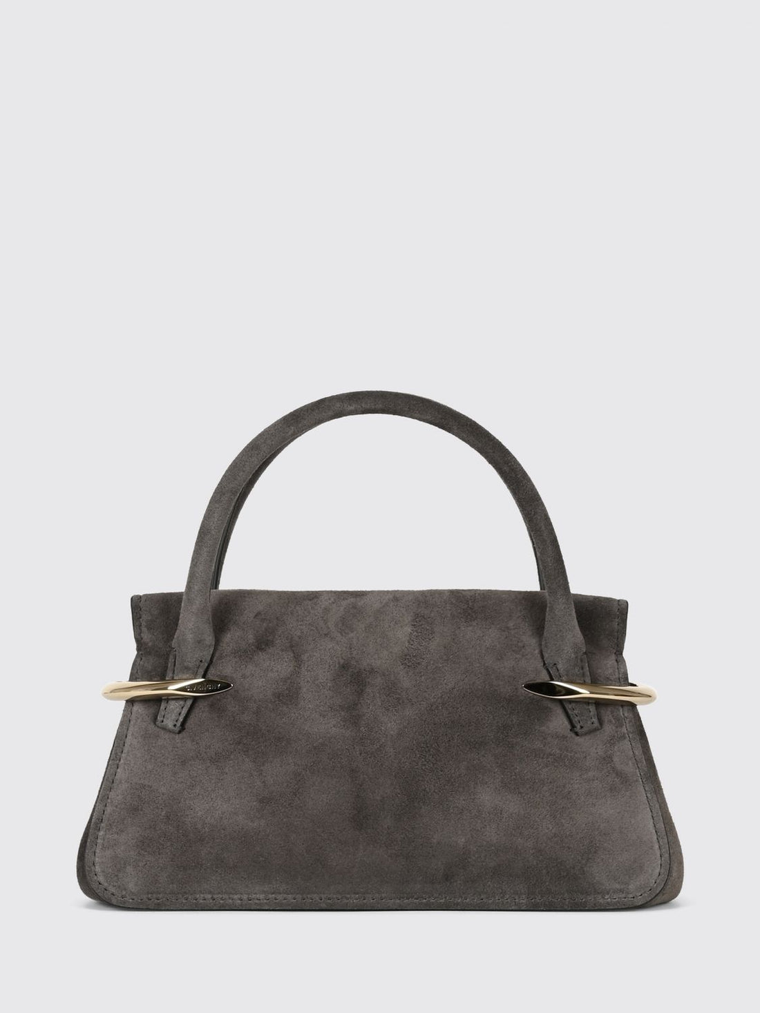 GIVENCHY OS pinch flared suede calfskin mini bag