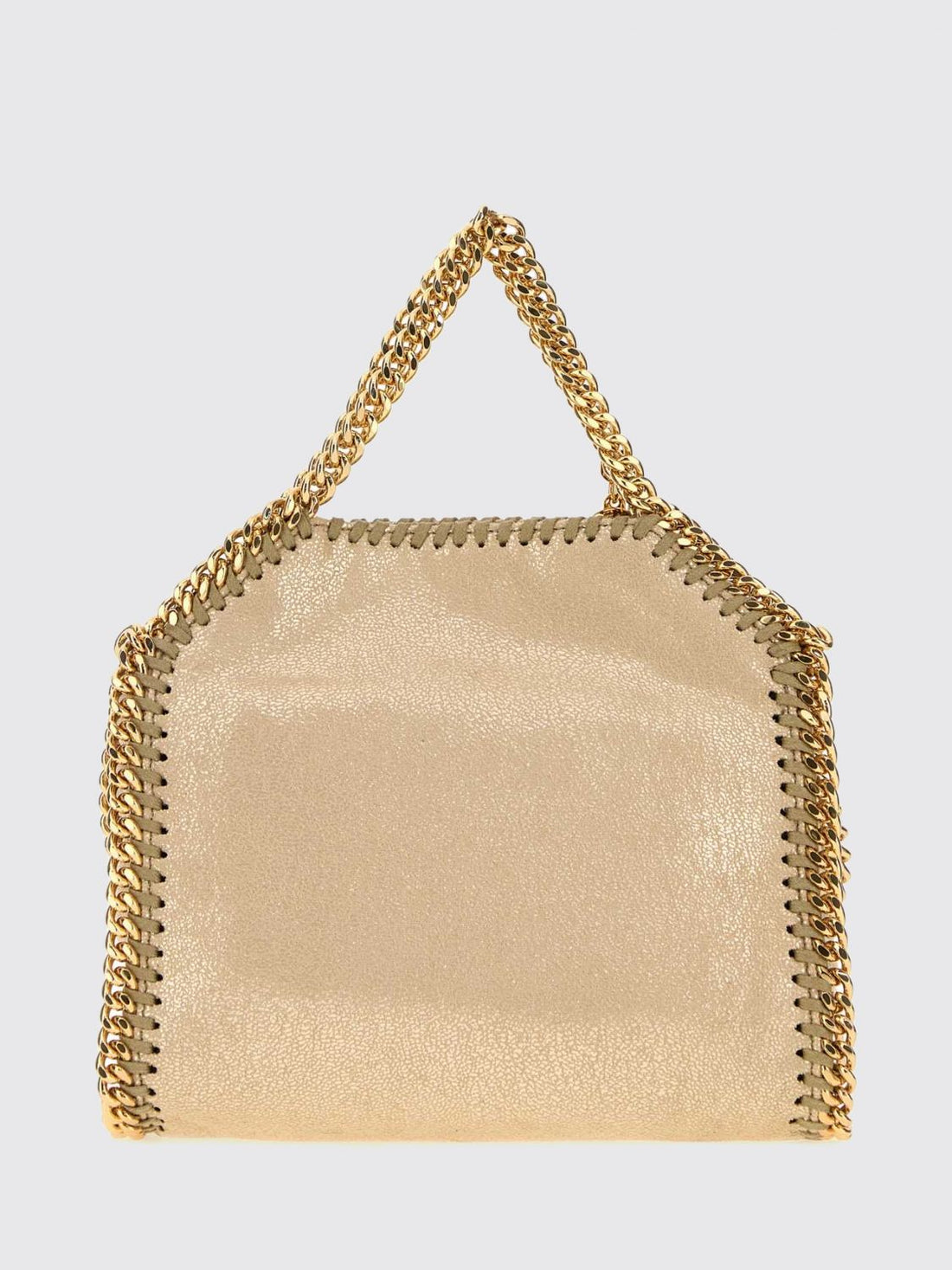 STELLA MCCARTNEY OS falabella mini top handle bag in vegan eco alter mat