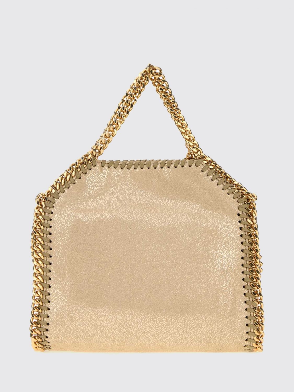 falabella mini top handle bag in vegan eco alter mat