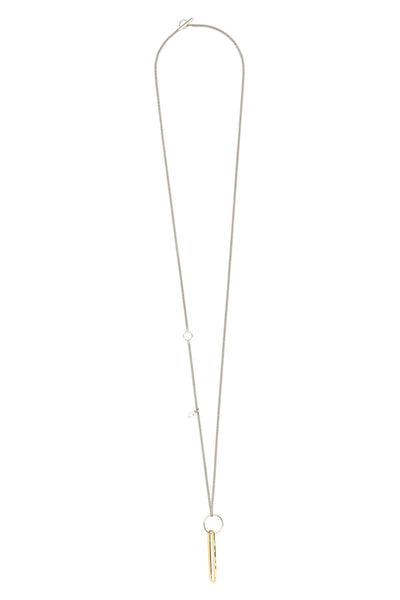 601 chain necklace in handmade brass