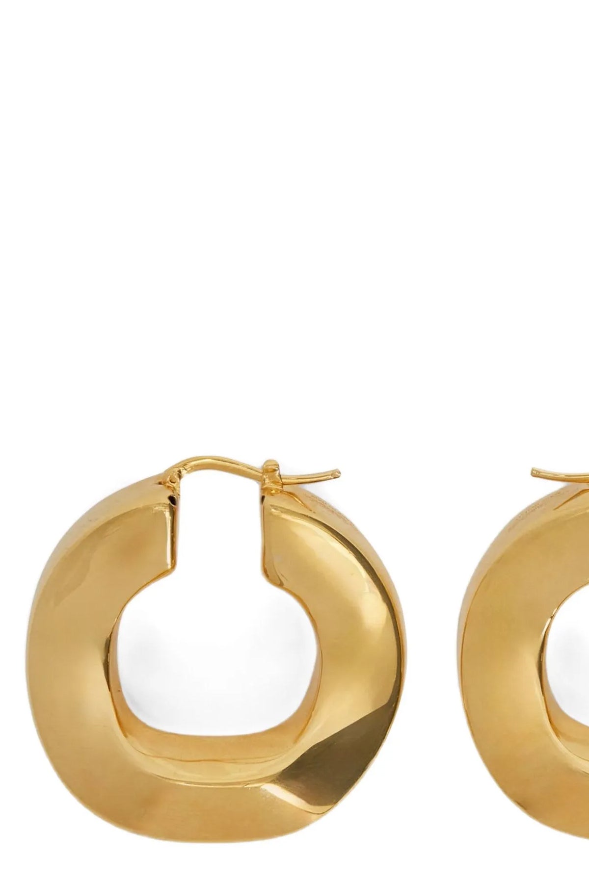 2104 hoop earrings in handmade copper
