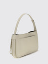 cara smooth calfskin shoulder bag with adjustable handle