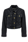 black washed denim jacket