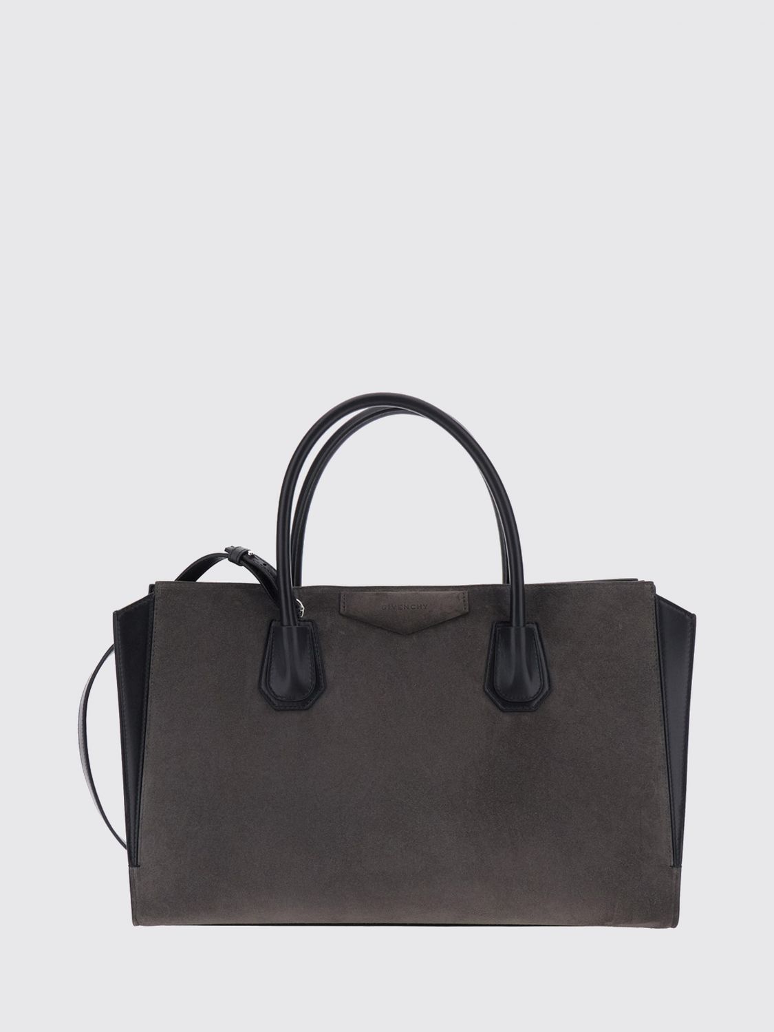medium antigona suede calfskin tote bag with shoulder strap