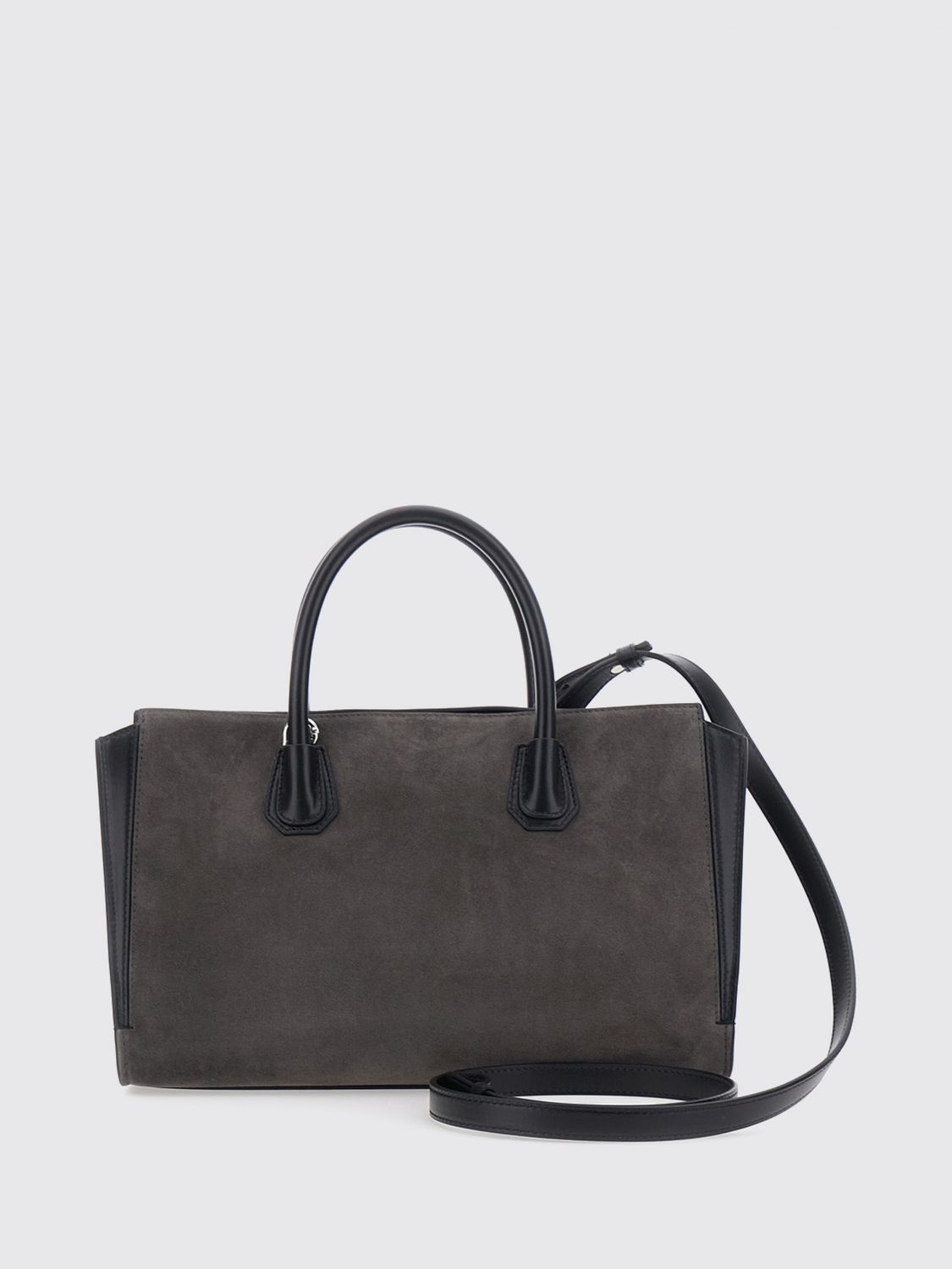 small antigona suede calfskin tote bag with shoulder strap