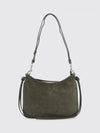 gig small suede calfskin shoulder bag