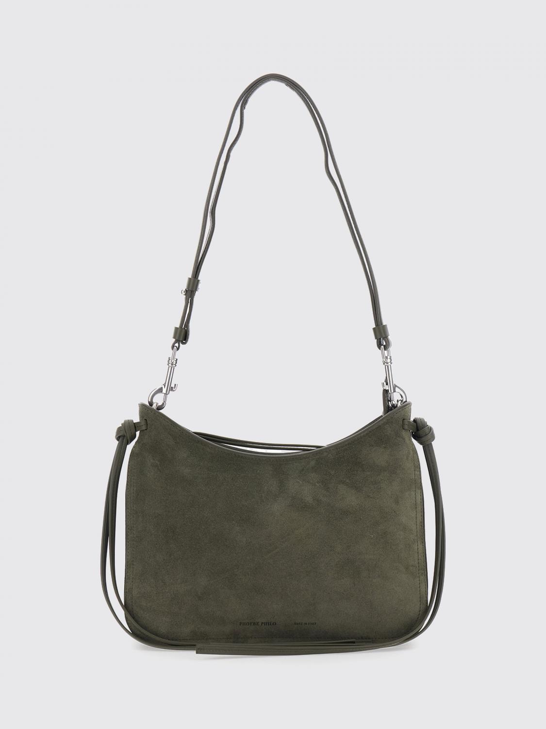 gig small suede calfskin shoulder bag