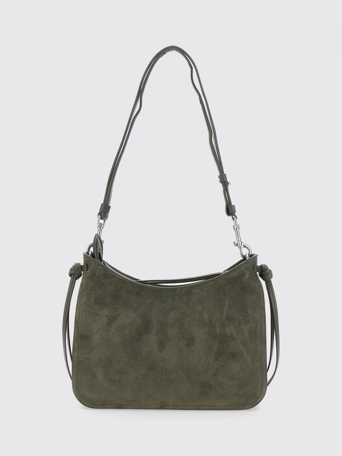gig small suede calfskin shoulder bag
