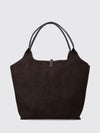 croc-effect eco alter mat handbag