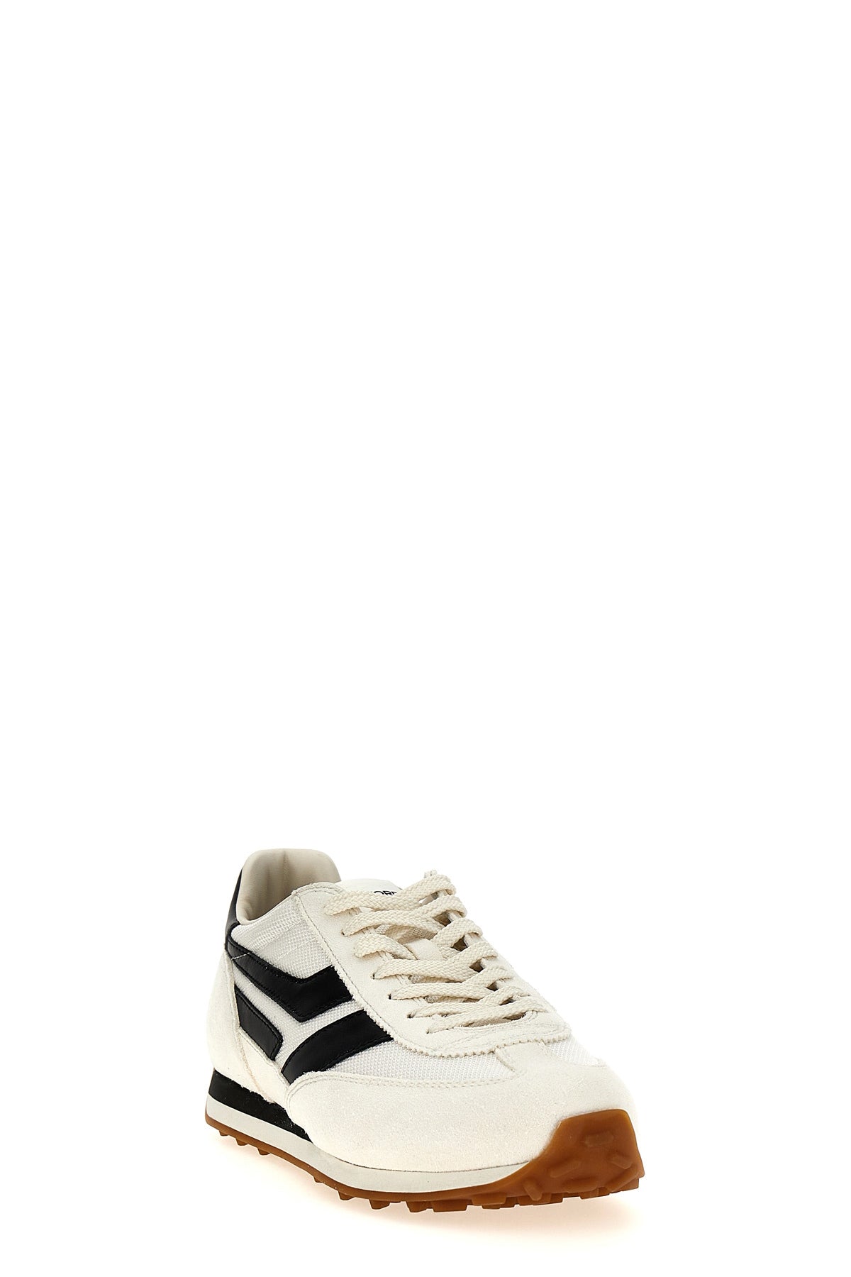 mick suede and mesh sneakers