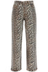 leopard print izey jeans