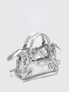 mini le city studded arena lambskin handbag