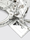 mini le city studded arena lambskin handbag