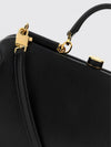grandma lambskin nappa handbag with shoulder strap
