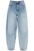 organic denim tapered jeans