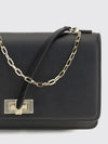 peekaboo wallet on chain in calfskin with ff monogram