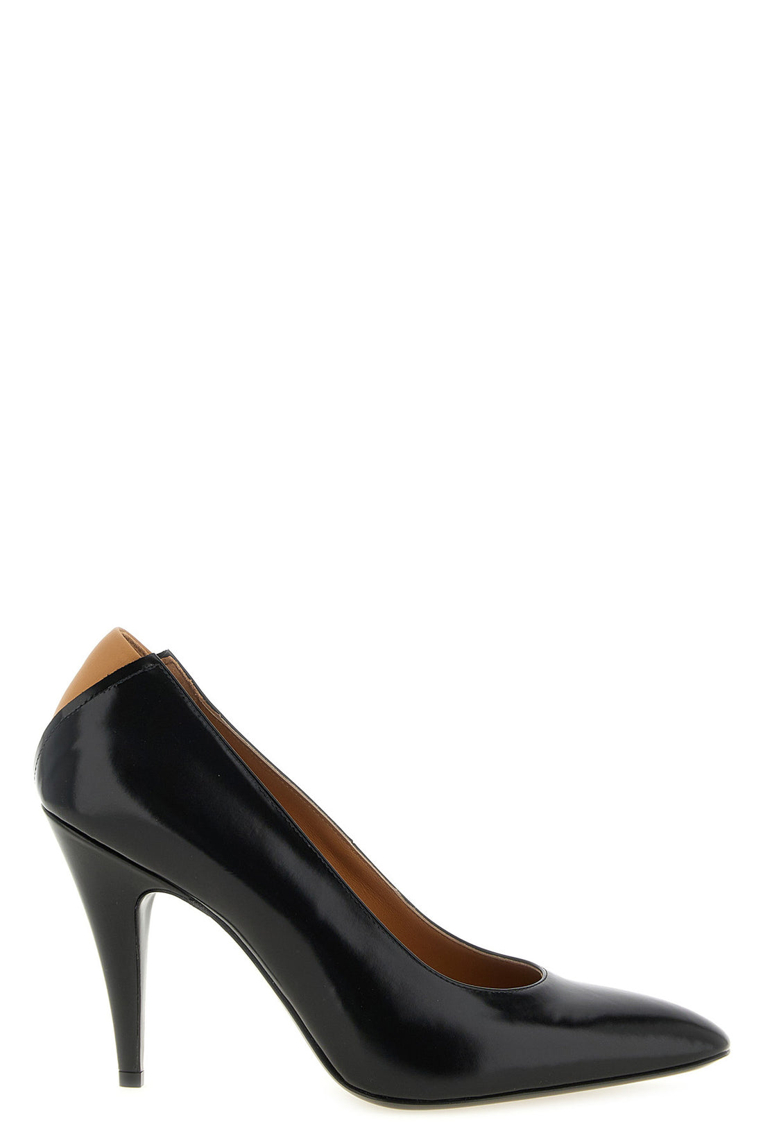 JIL SANDER 37 jil sander alma pumps feature a tapered silhouette defined by a pronounced toe