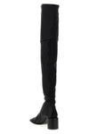 stretch nappa leather boot