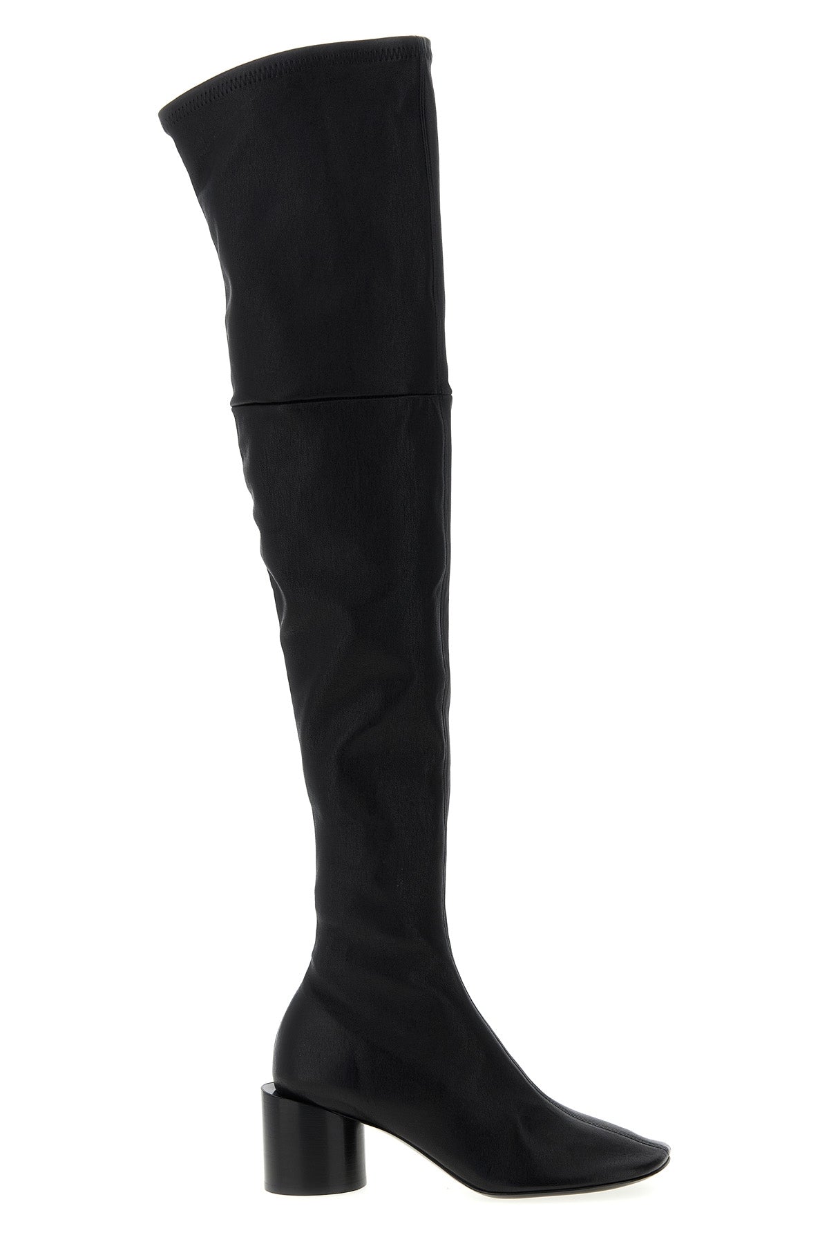 stretch nappa leather boot