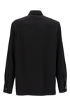 121 viscose and silk blend twill shirt