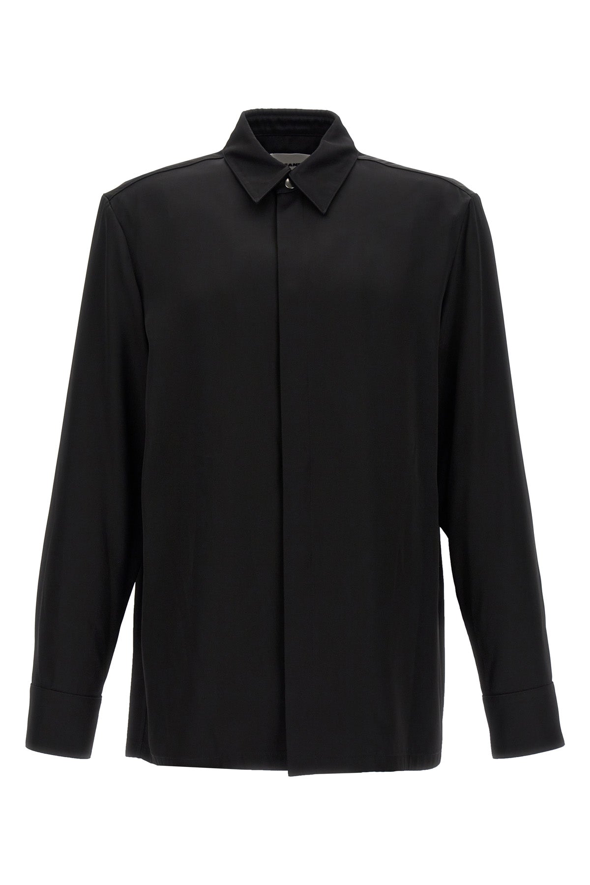 121 viscose and silk blend twill shirt