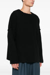 ribbed wool sweater