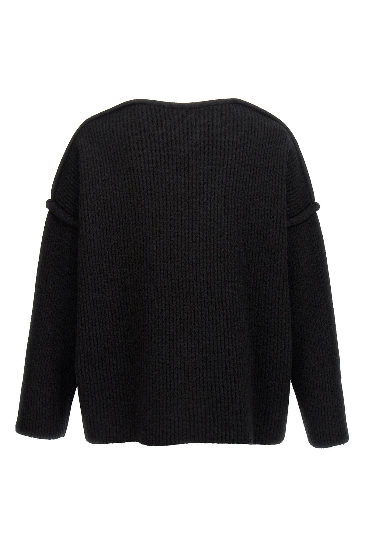 ribbed wool sweater