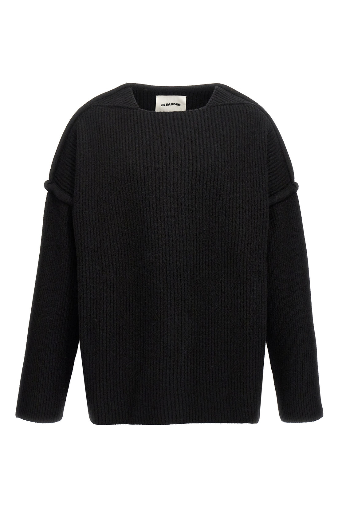 JIL SANDER M ribbed wool sweater