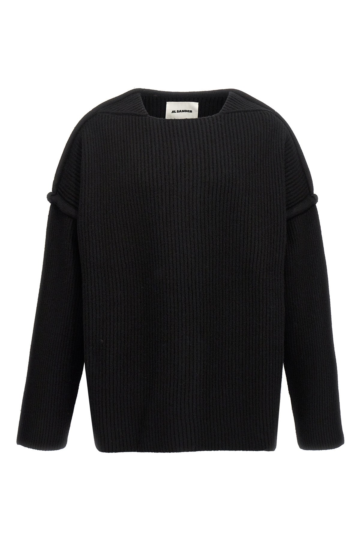 ribbed wool sweater