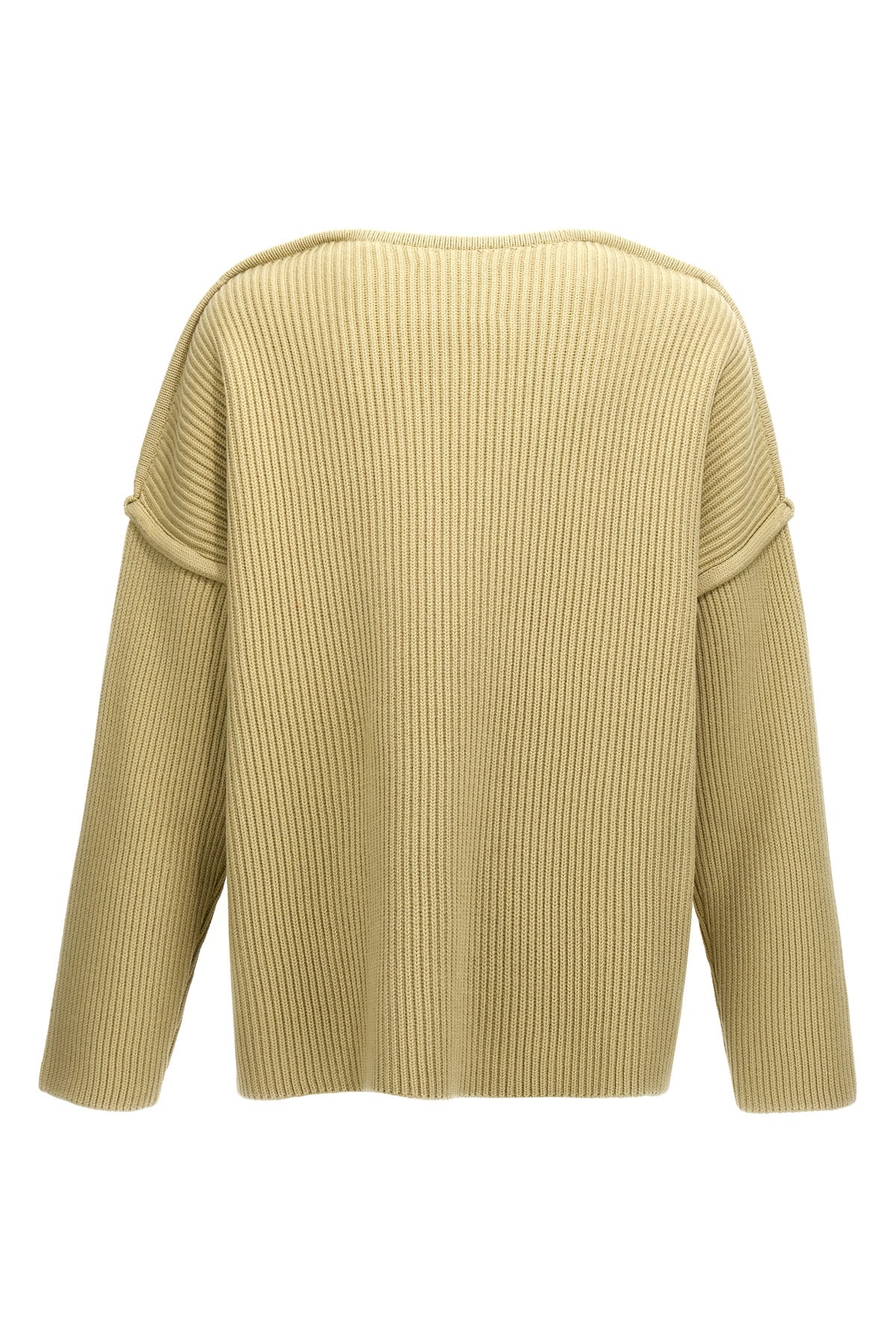 ribbed wool sweater