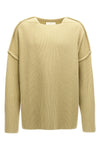 ribbed wool sweater