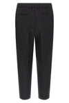 technical gabardine trousers