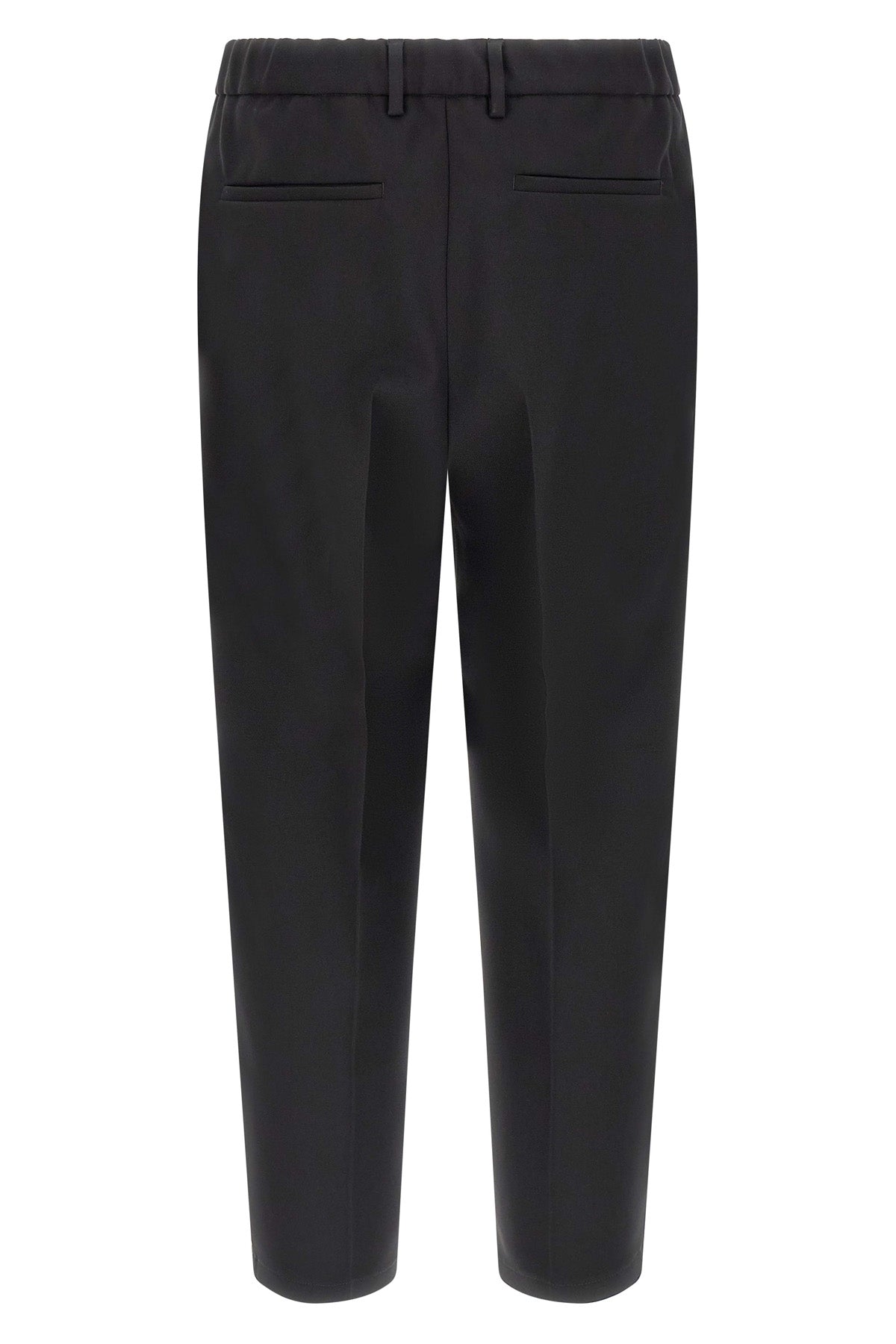 technical gabardine trousers