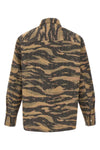 106 shirt in technical silk chiné