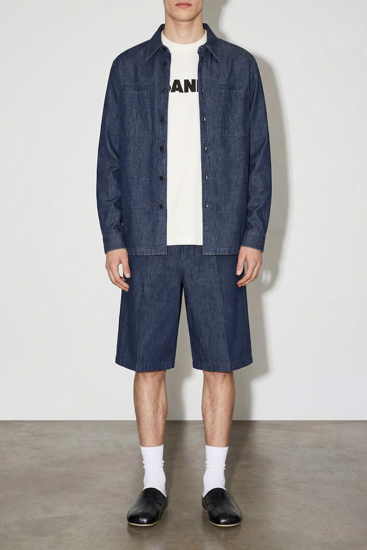 203 chambray cotton shirt