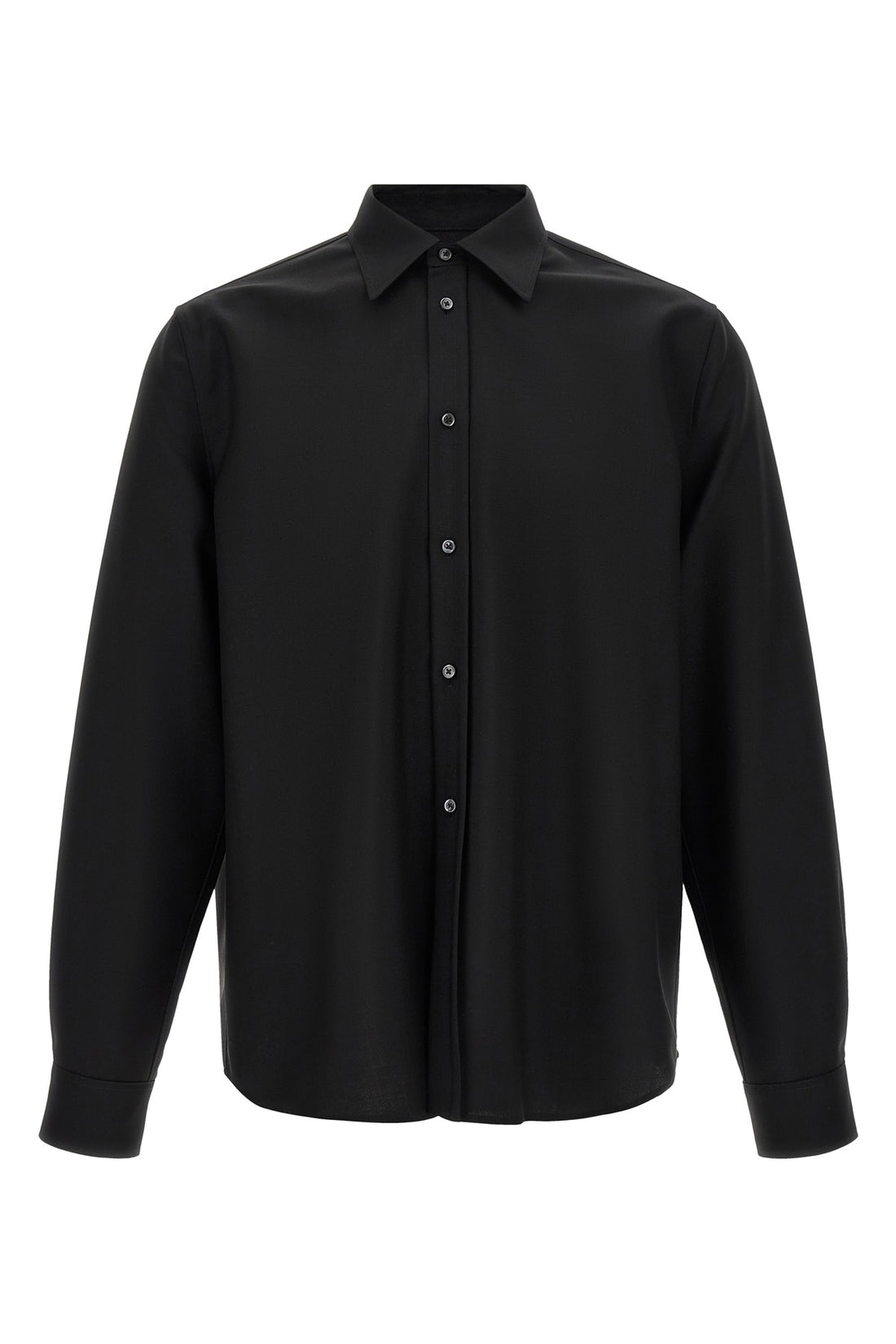 JIL SANDER 40 cm 240 mohair wool canvas shirt