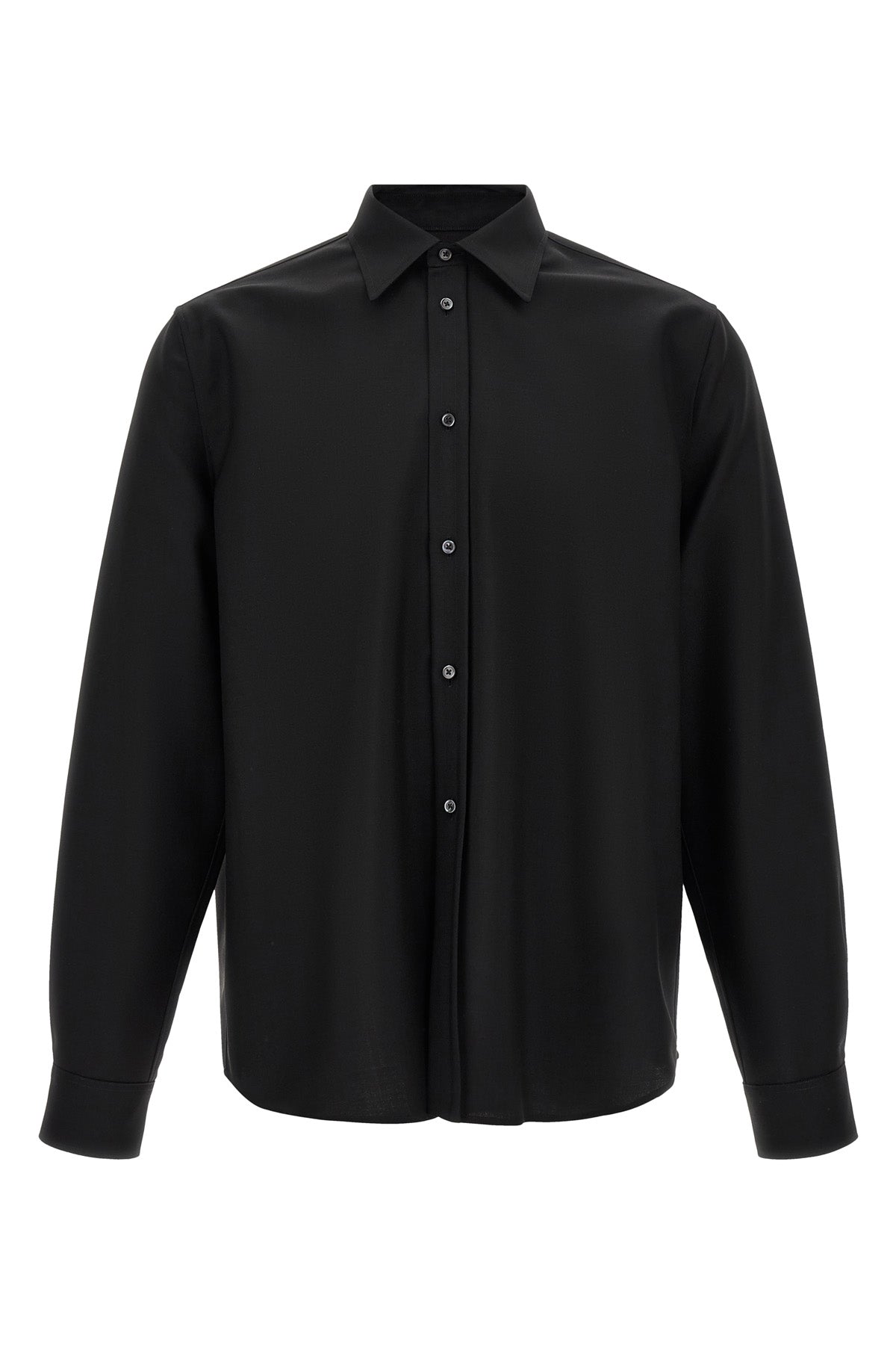 240 mohair wool canvas shirt