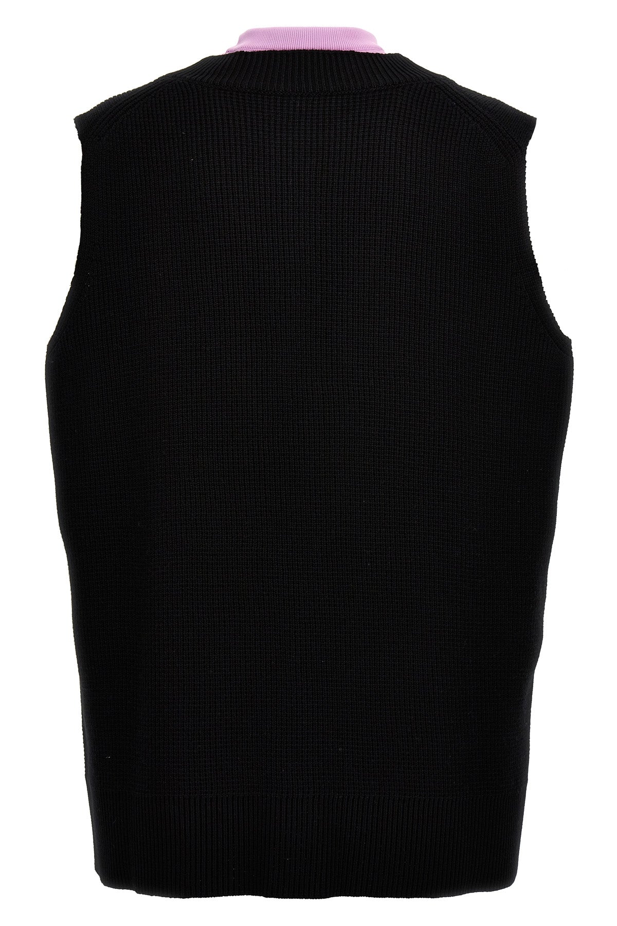 wool blend knit vest