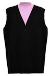 wool blend knit vest
